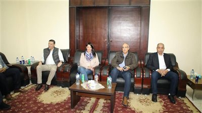 وزراء الزراعة والتخطيط والري يتفقدون أنشطة مشروع 