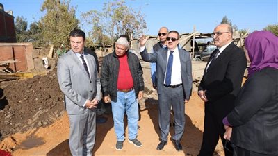 محافظ المنوفية يتفقد مبنى مستشفى الرمد الجديد بشبين الكوم