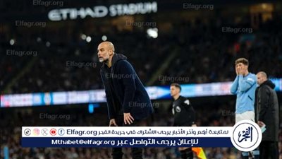 ضربة مؤلمة لـ السيتي.. جوارديولا يؤكد غياب مدافعه عن مواجهة إيفرتون