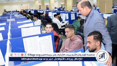 رئيس جامعة المنصورة يتفقد سير امتحانات الفصل الدراسي الأول بكليتي التربية والحقوق
