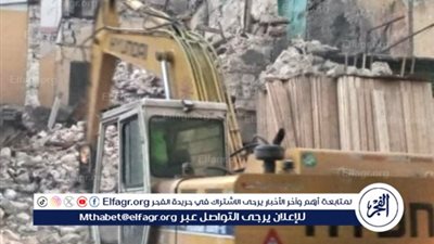 إزالة 9 عقارات بحي الجمرك و42 بغرب الإسكندرية حرصًا على أرواح المواطنين