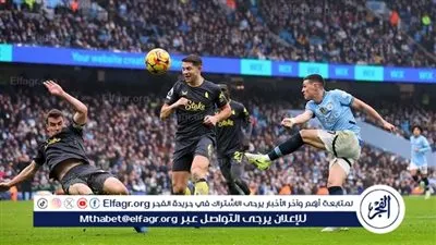 مانشستر سيتي يسقط في فخ التعادل أمام إيفرتون بالدوري الإنجليزي
