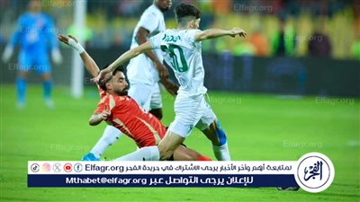مروان عطية يحصد جائزة أفضل لاعب في مباراة الأهلي والمصري 