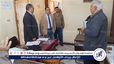 تفاصيل جولة مفاجأة لرئيس مركز أجا على الوحدة المحلية بصهرجت في الدقهلية 
