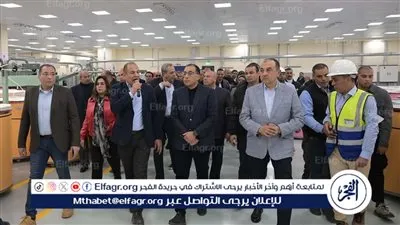 رئيس الوزراء يشيد بمصنع غزل المحلة الكبرى 