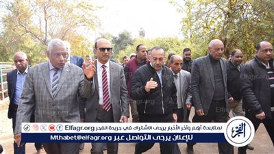 محافظ أسيوط ورئيس الجامعة يتفقدان المزارع والوحدات الإنتاجية التابعة لكلية الزراعة
