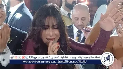 بوسي تُحيي حفل زفاف مي فاروق ومحمد العمروسي بأغانيها الشهيرة