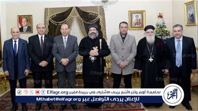 بكاتدرائية العذراء مريم والملاك ميخائيل.. رئيس جامعة المنصورة يهنئ المسيحيين بعيد الميلاد المجيد