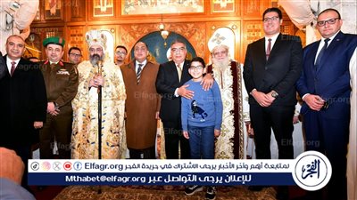 محافظ الدقهلية ومدير الأمن يشاركان الأخوة المسيحيين احتفالات عيد الميلاد المجيد بالمنصورة..فيديو