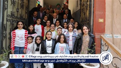 محافظ بني سويف يُعيد على أطفال دار الكتاب المُقدّس ويشاركهم فرحتهم بعيد الميلاد