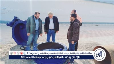 تفاصيل جولة تفقدية لـ رئيس شركة مياه مطروح بأفرع الساحل 
