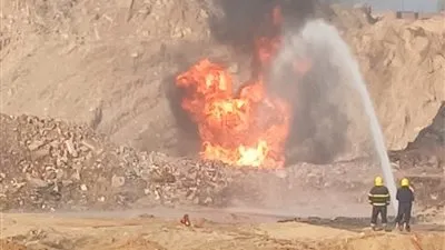 ننشر أسماء المتوفي والمصابين في حادث انفجار خط غاز 