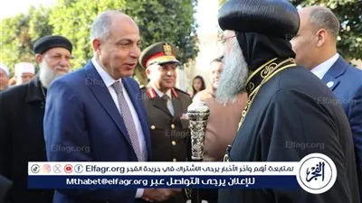 محافظ المنيا يقدم التهنئة للأخوة المسيحيين بمناسبة عيد الميلاد المجيد 