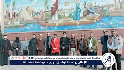 اليوم الثاني على التوالي توافد المهنئين بعيد الميلاد المجيد