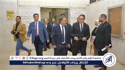 عبد الصادق يتفقد لجان كليات العلوم، والتخطيط العمراني، ودارالعلوم، والاقتصاد والعلوم السياسية