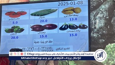 محافظ الدقهلية: البدء الفعلي في تشغيل آلية عرض أسعار الخضراوات الأساسية من خلال شاشات إلكترونية بمنافذ البيع 