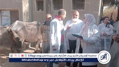 محافظ الفيوم يتابع جهود مديرية الطب البيطري