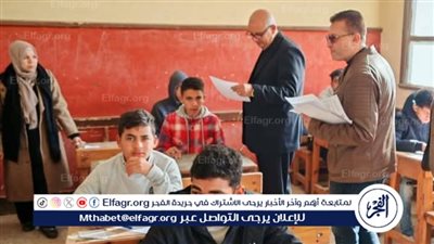 مدير تعليم الفيوم يتابع امتحانات النقل بالتعليم الفني