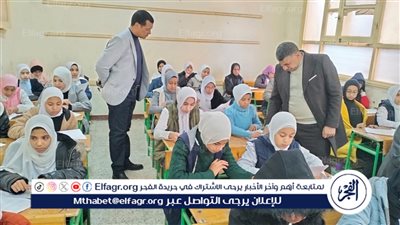 وكيل تعليم سوهاج: يتابع امتحانات نصف العام الدراسي لصفوف النقل بجهينه