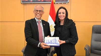 وزيرة التضامن تبحث تعزيز التعاون مع وزير التنمية الاجتماعية السنغافوري