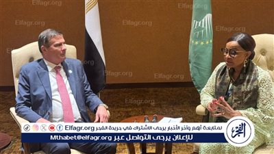 وزير الزراعة يلتقي بمفوض التنمية الريفية بالاتحاد الأفريقي في كامبالا