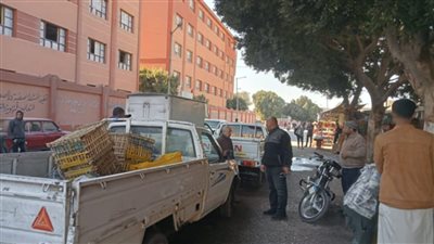 زراعة أشجار ورفع المخلفات بحي غرب أسيوط 