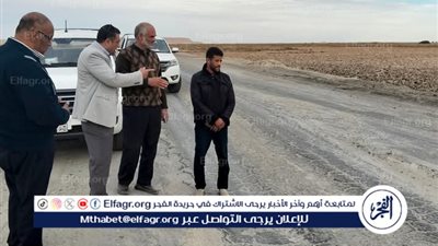  رئيس مركز ومدينة سيوة يتفقد طريق الأوسط استعدادًا لتمهيده