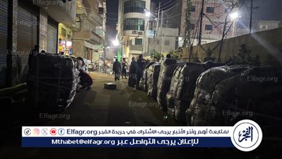 الإجمالي وصل 50 شاحنة...لحظة تجهيز 8 شاحنات مساعدات من أهالي جوجر بالدقهلية لشعب غزة...صور