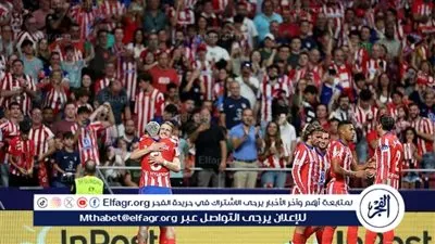 تشكيل أتلتيكو مدريد الرسمي لمواجهة فالنسيا في الدوري الإسباني