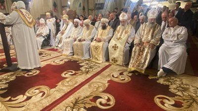 البابا تواضروس الثاني يترأس قداس عيد الغطاس بالكنيسة المرقسية الإسكندرية 