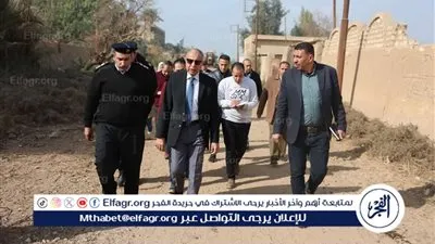محافظ المنيا يتفقد الأراضي غير المستغلة لإدراجها ضمن خطة تنموية شاملة