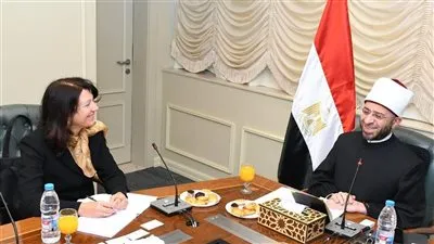 وزير الأوقاف يستقبل وفدًا من مكتب الأمم المتحدة المعني بالمخدرات والجريمة 