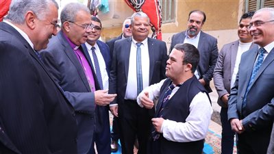 رئيس الطائفة الإنجيلية يشهد من المنيا تنصيب القس مينا عبد الله أنس بإدمو والقس مايكل يوسف بجاد السيد ورسامة شيوخ وشمامسة