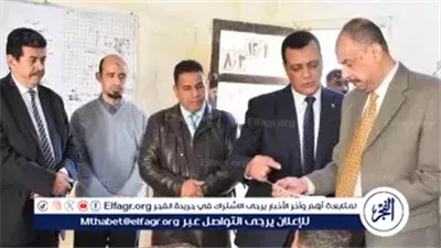 محافظ سوهاج يفقد سير لجان امتحانات الإعدادية 