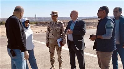 سكرتير عام مساعد أسوان يتابع التدريب العملي المشترك 