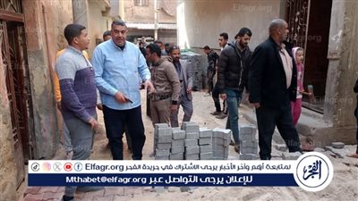 محافظ أسيوط: تركيب بلاط الإنترلوك بالحارات والشوارع الضيقة بمركز البداري