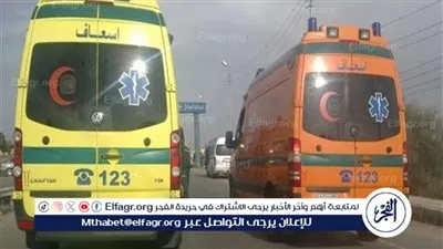 حادث انقلاب سيارة سفاري بوادي الريان يسفر عن إصابة أربعة أشخاص