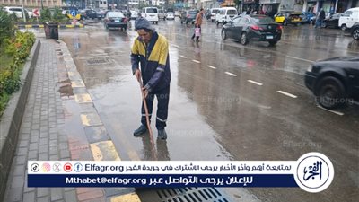 تكاثر السحب المنخفضة والمتوسطة يصاحبها سقوط أمطار متوسطة الشدة في الإسكندرية 