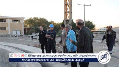 تفاصيل الزيارة المفاجئة لرئيس مياه أسيوط لورش الإصلاح بعرب المدابغ