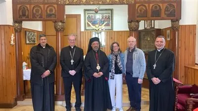 بطريرك الأقباط الكاثوليك يستقبل رئيس أساقفة مونتريال ويبحثان بحث سبل التعاون المشترك