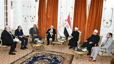 وزير الأوقاف يستقبل اللواء الدكتور خالد فودة بمقر المجلس الأعلى للشئون الإسلامية