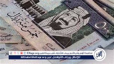 سعر الريال السعودي اليوم الأربعاء 29 يناير 2025 مقابل الجنيه المصري بالبنوك