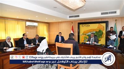 محافظ الفيوم يوجه بالتنسيق مع الجمعيات الأهلية لتوفير كراسي متحركة لذوي الاحتياجات