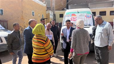 صحة الأقصر الكشف على 875 حالة بقافلة المساوية الطبية بإسنا
