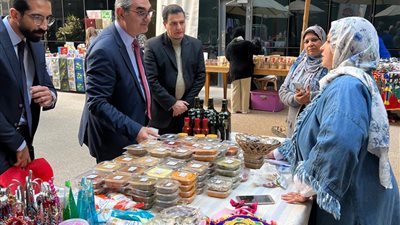 وزارة التضامن الاجتماعي تنظم معرض 