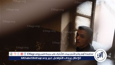 بالصور.. سامي الشيخ من كواليس تصوير مسلسل صفحه بيضا