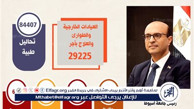 رئيس جامعة أسيوط:مستشفى صحة المرأة الجامعة تستقبل 29225 حالة وتجرى 84407 خدمة طبية خلال 2024