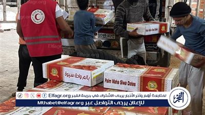 قافلة إغاثة ومساعدات إنسانيةعاجلة لقطاع غزة مقدمة من أهالي وقبائل مطروح