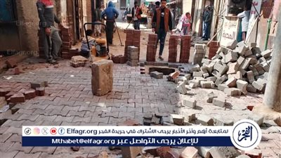 محافظ أسيوط: تركيب بلاط الإنترلوك بالحارات الضيقة بمدينة البداري