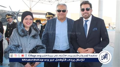 بحضور هاني رمزي وخالد الجندي نيفين رجب تشعل متحف القوات الجوية بالأغاني الوطنية إحتفالا بعيد الشرطة الـ 73 